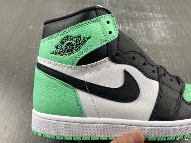 Green 1 Air Jordan High OG Glow DZ5485-130 0612